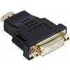 TRUSTECH ADATTATORE TR-26284 CONNETTORE DA HDMI MASCHIO TO DVI FEMMINA BLACK