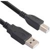 TRUSTECH TR-11481 CAVO STAMPANTE SCANNER USB AM TO BM 2M BLACK