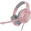 BASEUS CUFFIE GAMING ON-EAR GAMING GAMO IMMERSIVE 3D GAME PER PC USB CON MICROFONO LIGHT PINK
