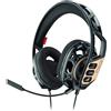 PLANTRONICS CUFFIE GAMING ON-EAR RIG 300 PER PC CON MICROFONO UNIVERSALI BLACK-GOLD