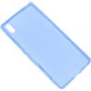 USLIM ULTRA SLIM CUSTODIA TPU SILICONE 0,3MM COVER CASE PER SONY XPERIA Z3+ - Z4 BLU