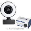 MAXY PC CAMERA WEBCAM ECM-CDV1230 FULL HD 2592X1944 2K CON MICROFONO INTEGRATO