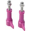 MAXY SET 2PZ VITE CON BULLONE A POMELLO HR213 PURPLE PER GOPRO NYLOX TREVI AKASO APEXCAM COOAU WOLFANG EZVIZ