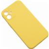 VENNUS CUSTODIA TPU SILICONE LITE COVER SOFT-CASE PER APPLE IPHONE 12 MINI YELLOW