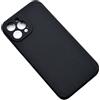 VENNUS CUSTODIA TPU SILICONE LITE COVER SOFT-CASE PER APPLE IPHONE 12 PRO MAX BLACK