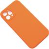 VENNUS CUSTODIA TPU SILICONE LITE COVER SOFT-CASE PER APPLE IPHONE 12 PRO MAX ORANGE