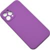 VENNUS CUSTODIA TPU SILICONE LITE COVER SOFT-CASE PER APPLE IPHONE 12 PRO MAX PURPLE