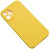 VENNUS CUSTODIA TPU SILICONE LITE COVER SOFT-CASE PER APPLE IPHONE 12 PRO MAX YELLOW