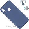 FORCELL CUSTODIA TPU SILICONE COVER SOFT-MAGNET CASE PER HUAWEI Y7 (2019) BLU