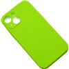 VENNUS CUSTODIA TPU SILICONE LITE COVER SOFT-CASE PER APPLE IPHONE 13 MINI LIGHT GREEN