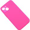 VENNUS CUSTODIA TPU SILICONE LITE COVER SOFT-CASE PER APPLE IPHONE 13 MINI PINK