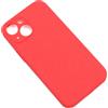 VENNUS CUSTODIA TPU SILICONE LITE COVER SOFT-CASE PER APPLE IPHONE 13 MINI RED