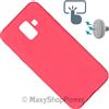 FORCELL CUSTODIA TPU SILICONE COVER SOFT-MAGNET CASE PER SAMSUNG GALAXY A6 (2018) RED