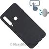 FORCELL CUSTODIA TPU SILICONE COVER SOFT-MAGNET CASE PER SAMSUNG GALAXY A9 (2018) BLACK