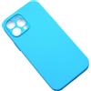 VENNUS CUSTODIA TPU SILICONE LITE COVER SOFT-CASE PER APPLE IPHONE 13 PRO MAX LIGHT BLU
