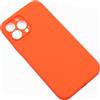 VENNUS CUSTODIA TPU SILICONE LITE COVER SOFT-CASE PER APPLE IPHONE 13 PRO MAX ORANGE