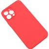 VENNUS CUSTODIA TPU SILICONE LITE COVER SOFT-CASE PER APPLE IPHONE 13 PRO MAX RED