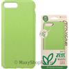 FORCELL CUSTODIA WASTE ZERO COVER BIODEGRADABILE SOFT-CASE PER APPLE IPHONE 7 - 8 PLUS GREEN