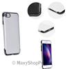 FORCELL ELCTRO SLIM CUSTODIA TPU SILICONE COVER CASE PER APPLE IPHONE 11 PRO MAX TRASPARENTE BLACK