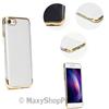 FORCELL ELCTRO SLIM CUSTODIA TPU SILICONE COVER CASE PER APPLE IPHONE 11 PRO MAX TRASPARENTE GOLD