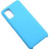 VENNUS CUSTODIA TPU SILICONE LITE COVER SOFT-CASE PER SAMSUNG GALAXY A02S A025 LIGHT BLU