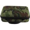 MAXY CUSTODIA BORSA CAM BAULETTO ZIP PER GOPRO HD HERO NILOX TREVI STOREX CAMOUFLAGE WOODLAND