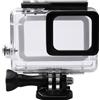 MAXY CUSTODIA PLASTICA SCAFANDRO TRASPARENTE COVER CASE DCA0059 PER GOPRO HD HERO 5 - 6 BLACK