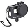 MAXY PULUZ CUSTODIA PU183B ALLUMINIO CASE PROTEZIONE PER GOPRO HD HERO 5 - 6 - 7 BLACK