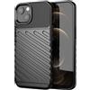 FORCELL THUNDER CUSTODIA TPU SILICONE COVER CASE PER APPLE IPHONE 13 BLACK