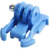 MAXY FIBBIA INNESTO RAPIDO CLIP ACTIN CAM BLU PER GOPRO NYLOX TREVI AKASO APEXCAM COOAU WOLFANG EZVIZ