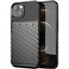 FORCELL THUNDER CUSTODIA TPU SILICONE COVER CASE PER APPLE IPHONE 14 BLACK