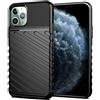 FORCELL THUNDER CUSTODIA TPU SILICONE COVER CASE PER APPLE IPHONE 14 PRO BLACK