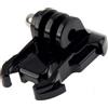 MAXY FIBBIA INNESTO RAPIDO BLACK PER GOPRO NYLOX TREVI AKASO APEXCAM COOAU WOLFANG EZVIZ