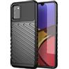 FORCELL THUNDER CUSTODIA TPU SILICONE COVER CASE PER SAMSUNG GALAXY A03S A037 BLACK
