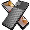 FORCELL THUNDER CUSTODIA TPU SILICONE COVER CASE PER SAMSUNG GALAXY A22 4G A225 BLACK