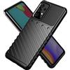 FORCELL THUNDER CUSTODIA TPU SILICONE COVER CASE PER SAMSUNG GALAXY A53 5G A536 BLACK