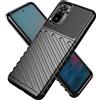 FORCELL THUNDER CUSTODIA TPU SILICONE COVER CASE PER XIAOMI REDMI NOTE 10 PRO - PRO MAX BLACK