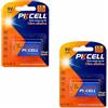 PKCELL PILA 6LR61 ULTRA ALCALINA 9V 2X CONFEZIONI DA 1 PEZZO