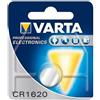 VARTA PILA A BOTTONE AL LITIO CR1620 3V CONFEZIONE DA 1 PEZZO