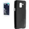 GOOSPERY CUSTODIA SILICONE I-JELLY MERCURY CASE PER SAMSUNG GALAXY J6 (2018) BLACK