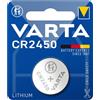 VARTA PILA A BOTTONE AL LITIO CR2450 3V CONFEZIONE DA 1 PEZZO
