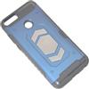 MAXY CUSTODIA DEFENDER SHELL ALTA PROTEZIONE ANTISCIVOLO MAGNETICA PER HUAWEI P SMART BLU
