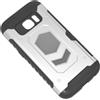 MAXY CUSTODIA DEFENDER SHELL ALTA PROTEZIONE ANTISCIVOLO MAGNETICA PER SAMSUNG GALAXY S7 G930 SILVER