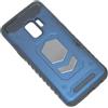 MAXY CUSTODIA DEFENDER SHELL ALTA PROTEZIONE ANTISCIVOLO MAGNETICA PER SAMSUNG GALAXY S9 G960 BLU