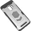 MAXY CUSTODIA DEFENDER SHELL ALTA PROTEZIONE ANTISCIVOLO MAGNETICA PER SAMSUNG GALAXY S9 G960 SILVER