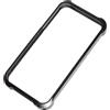 FITCASE BUMPER ORIGINALE ALLUMINIUM COVER CASE PER APPLE IPHONE 4 - 4S BLACK