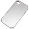 FITCASE CUSTODIA ORIGINALE BACK COVER PER APPLE IPHONE 4 METAL SILVER