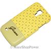 GUESS CUSTODIA HARD CASE PER SAMSUNG GALAXY S4 MINI I9190 - I9195 YELLOW