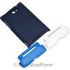 HTC CUSTODIA ORIGINALE HC-C820 HARD CASE PER WINDOWS 8S BLU-WHITE