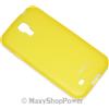 JEKOD CUSTODIA TPU WITH FRAME CASE SAMSUNG GALAXY S4 I9500 - I9505 YELLOW